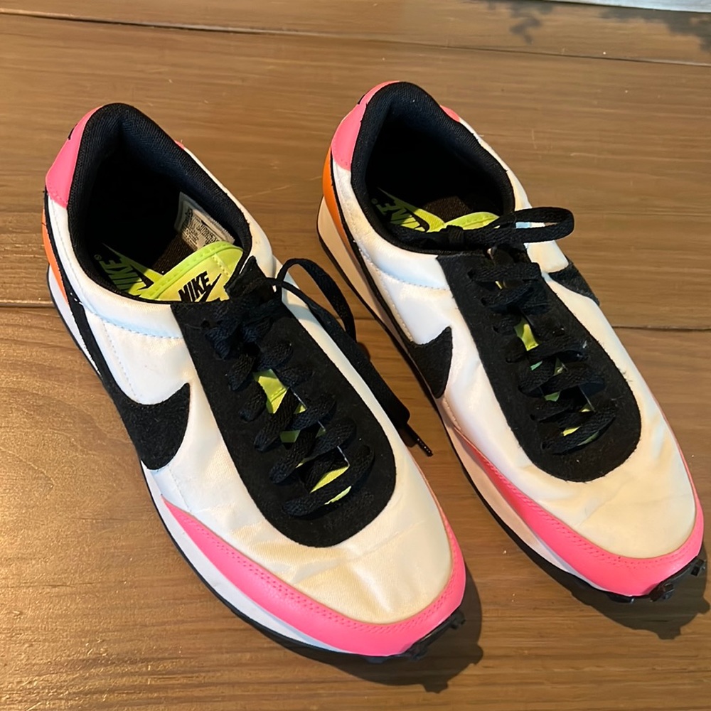 Neon Nike shoes